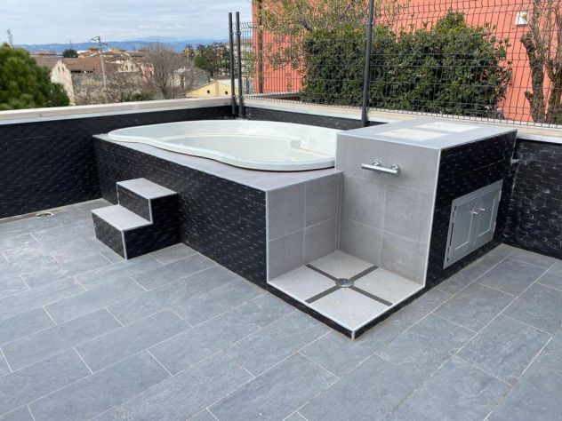 Piscina vetroresina con impianto di filtrazione e consegna gratis - Foto 6