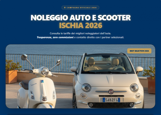 IschiaRental Noleggio Auto e Scooter Ischia