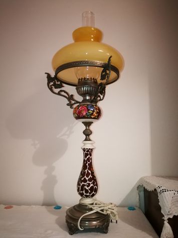 Lampada vetro e ceramica - Foto 4