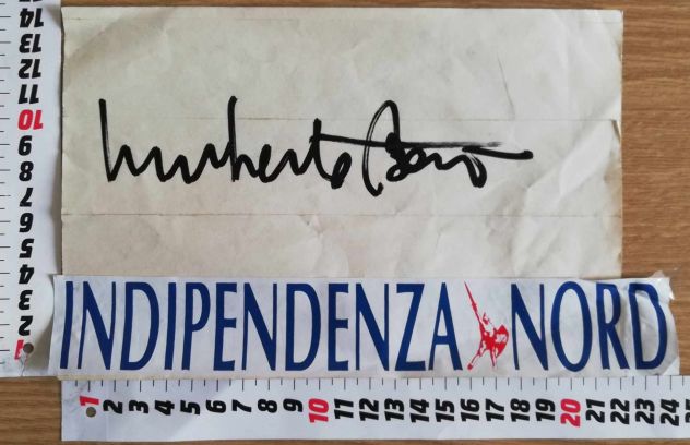 Poster Umberto Bossi Lega Nord Lega Lombarda - Foto 7