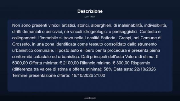 Immobile in asta di 12 m² in vendita a Grosseto - Foto 9