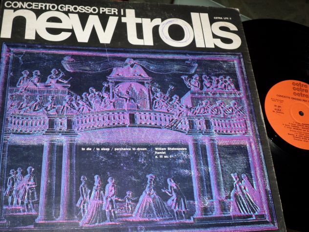 NEW TROLLS - Concerto Grosso Per I New Trolls - LP / 33 giri 1971 Italy Cetra
