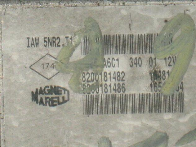 8200181482 Ecu centralina renault clio iaw 5nr2.t1 8200181482 8200254484 - Foto 5