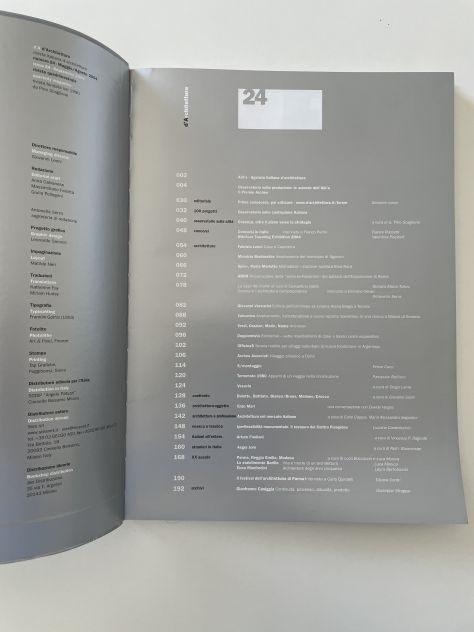 Rivista D'ARCHITETTURA n. 24/2004, S/MONTAGGI O - Foto 2