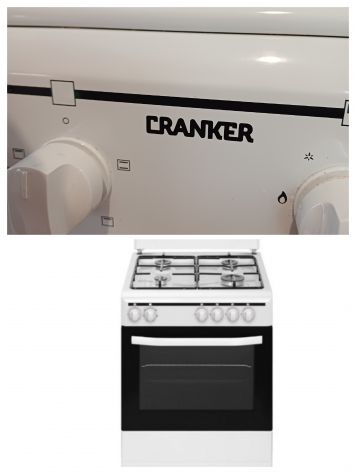Cucina a gas CRANKER, CR-CU6020FMB Classe A