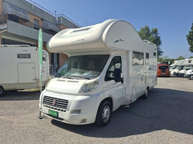 CAMPER RIMOR FORD MANSARDATO 6 POSTI DINETTE GARAGE LETTO MATRIMONIALE FOTOVOLTAICO CLIMATIZZATORE CAMPEGGIO USATI GENERALI 1750 - Foto 2