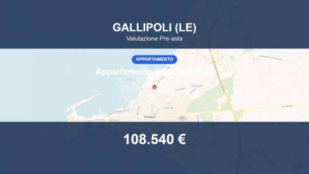 Immobile in asta di 315 m² in vendita a Gallipoli