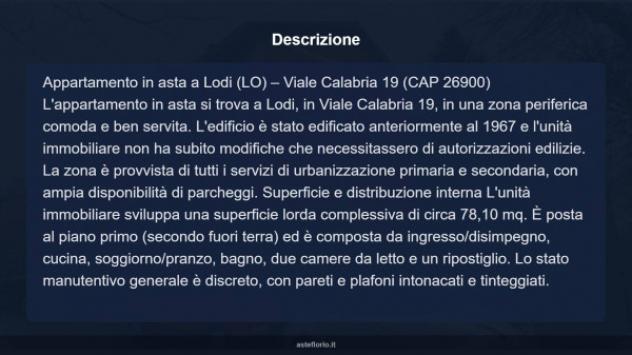 Immobile in asta di 78 m² in vendita a Lodi - Foto 11