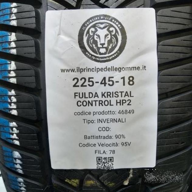 2 gomme 225 45 18 fulda a46849 - Foto 2
