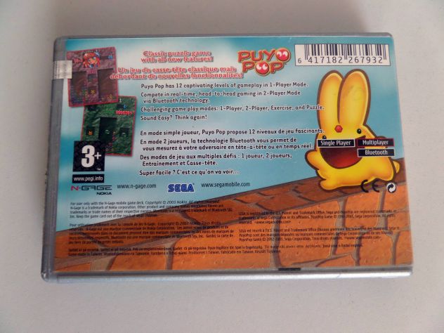 Gioco Nokia N-Gage Puyo pop (2003) SEGA. Completo - Foto 2