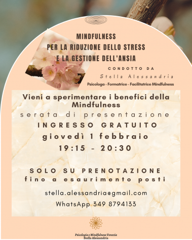 Mindfulness per la riduzione dello stress e la gestione dell'ansia - Foto 2