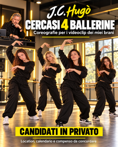 🎬💃 CERCASI 4 BALLERINE — ENTRA NELLA CREW DI J.C. HUGÒ - Foto 5