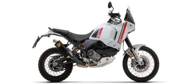 Terminale di scarico per Ducati Desert X Arrow Indy Race Dakar Mivv