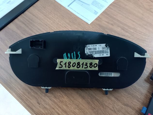 Lancia musa quadro strumenti contachilometri 518081380 - Foto 4