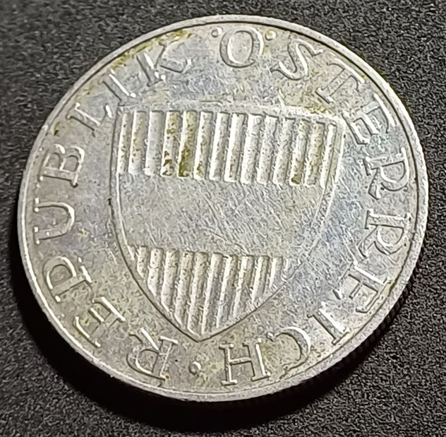 10 SCHILLING Austria 1957 argento. - Foto 3