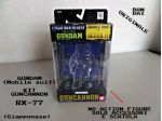 Action figure Gundam GUNCANNON (solo accessori) RX-77