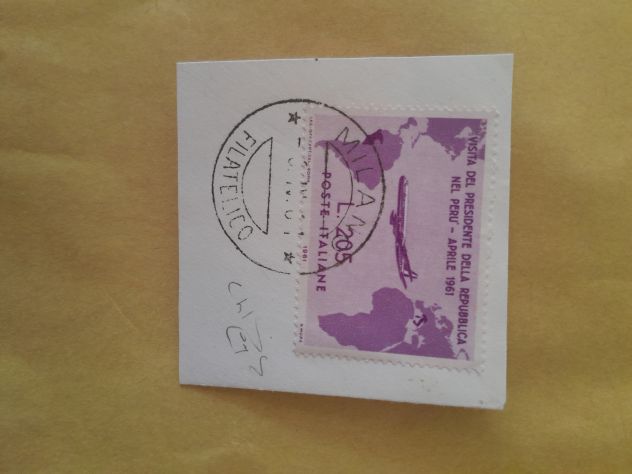Gronchi Rosa, Rep. Italiana 1961 usato - Foto 2