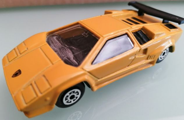Microcar Maisto modello Lamborghini Countach Gialla 1-64 USATO VINTAGE - Foto 7