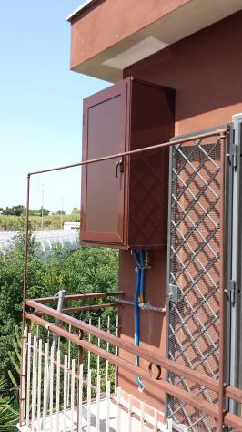 MOBILI COPRI CALDAIA IN ALLUMINIO SU MISURA