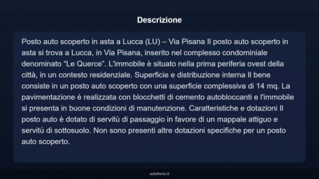 Immobile in asta di 14 m² in vendita a Lucca - Foto 4