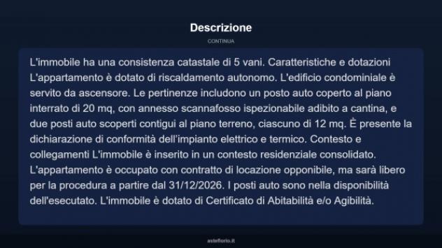 Immobile in asta di 87 m², box auto in vendita a Ponte Buggianese - Foto 6