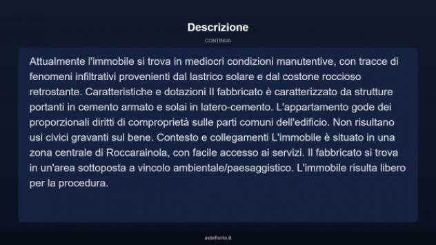 Immobile in asta di 179 m² con più di 5 locali in vendita a Roccarainola - Foto 13