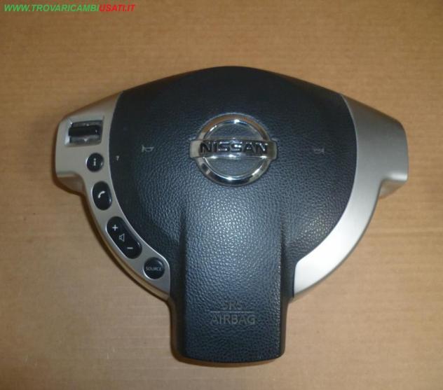 DISPOSITIVO AIRBAG LATO GUIDA 98510JD18D 2 SPINE ROSSA/GIALLA  Carrozzeria  Sicurezza  Airbag  Air-bag guidatore NISSAN - QASHQAI - 01-12-2006 - 01-03