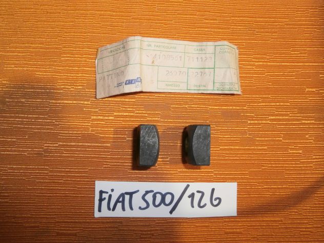 BOCCOLE SEMIASSE FIAT 500 GIARDINIERA FIAT 500 F/L/R FIAT 126 4320290 4108561 - Foto 2
