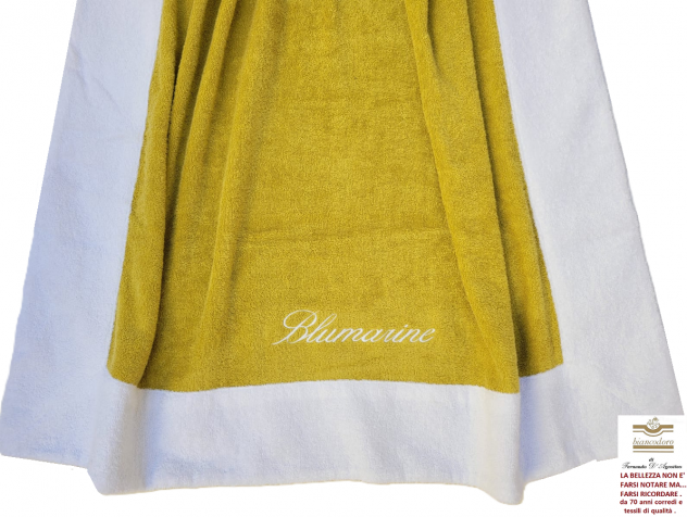 Telo spugna Blumarine cm. 180 x 100 mare piscina barca bagno ecc. - Foto 6