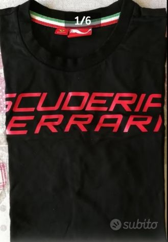 T-shirt scuderia ferrari originale