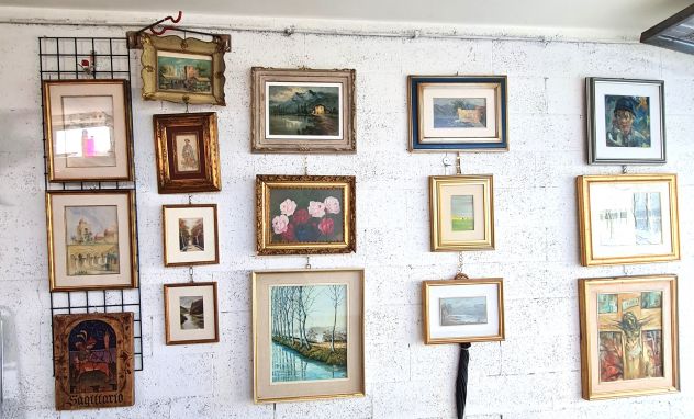 Collezione n° 15 quadri vintage , tecniche e soggetti vari - Foto 2