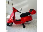 Vespa Moto Elettrica Rossa Bambini