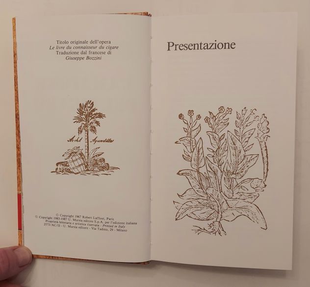 L'amatore del sigaro di Zino Davidoff e Gilles Lambert 2°Ed. Mursia, 1987 - Foto 5