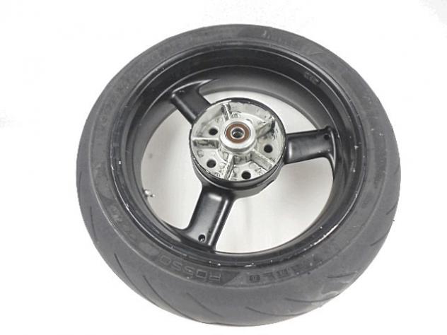 CERCHIO RUOTA POSTERIORE TRIUMPH SPRINT 955 RS 1999 - 2003 T2010345 REAR WHEEL CON DIFETTO - Foto 4