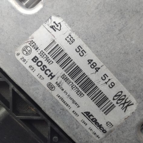 Centralina Controllo Motore 0281031157 55484519 OPELCORSA D (S07)1.3 CDTI (L08, - Foto 5