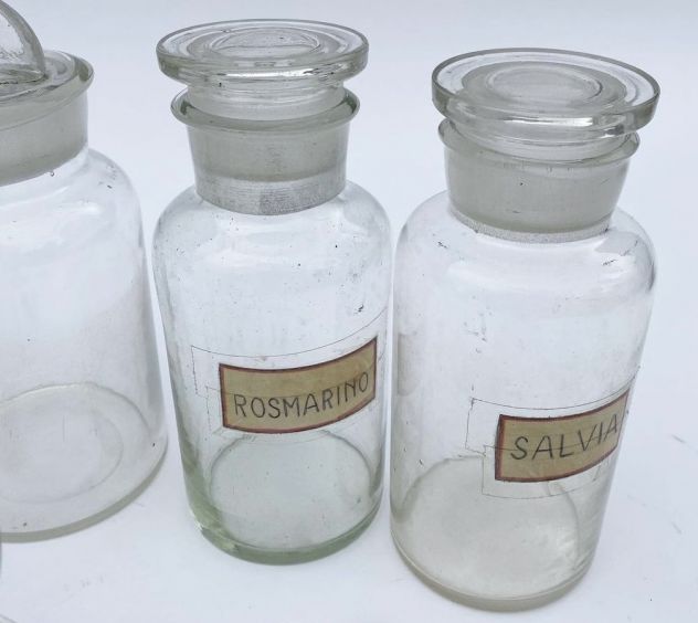 Vasi Farmacia in Vetro Vintage - Foto 5