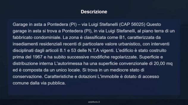 Immobile in asta di 20 m² in vendita a Pontedera - Foto 10