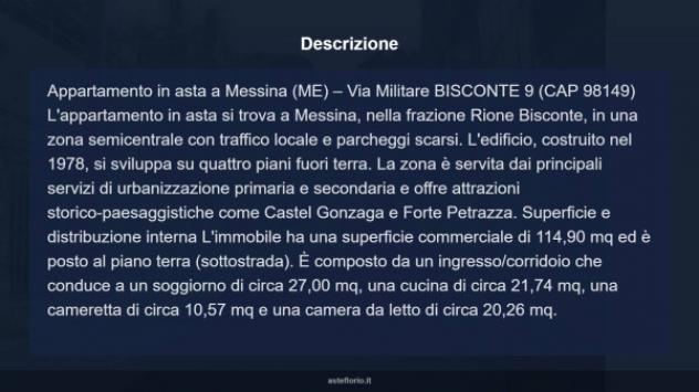 Immobile in asta di 114 m² in vendita a Messina - Foto 14