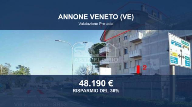 Immobile in asta di 126 m², box auto in vendita a Annone Veneto