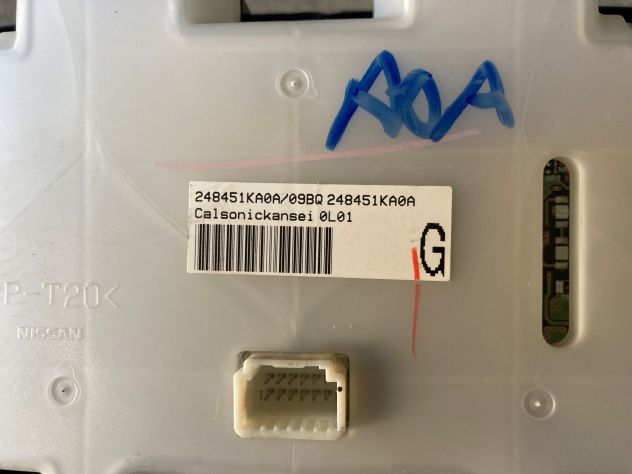 Comandi climatizzatore Nissan Juke del 2012 (248451KA0A) - Foto 4