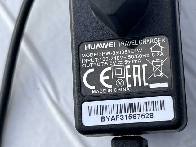 HUAWEI HW-050055E1W Caricabatteria original - Foto 7