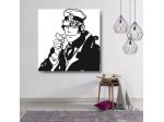 Quadro Corto Maltese dipinto a mano Pop Art