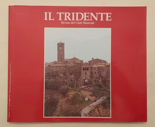 Il Tridente.Rivista del Club Maserati, anno IV numero 2, settembre, 1991