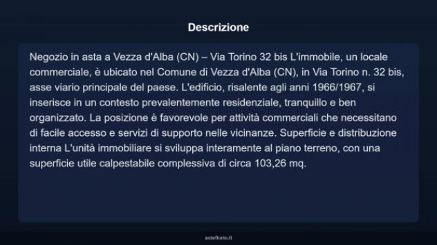 Immobile in asta di 103 m² in vendita a Vezza d'Alba - Foto 3