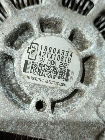 ALTERNATORE MITSUBISHI Outlander Serie (GF0) (12-) 1800A334 A2TX1081B 4N14 diesel 2268 (12) - Foto 4