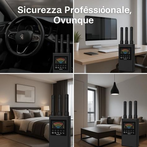 Scanner frequenze RD6800, rilevatore dispositivi wireless personale - Foto 6
