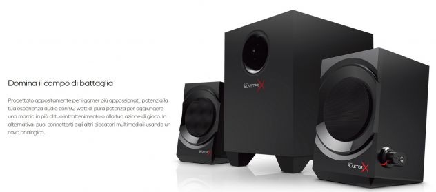 Speaker Soundblaster "X" (KRATOS S3) - Foto 4