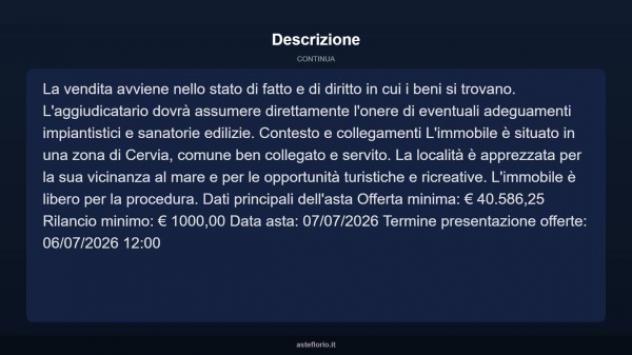 Immobile in asta di 60 m² in vendita a Cervia - Foto 4