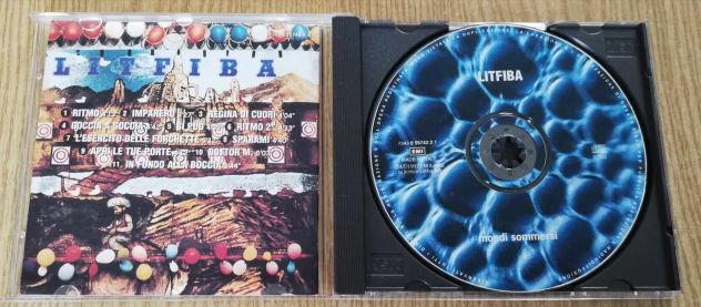 CD "Mondi sommersi" dei Litfiba