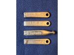 Apribottiglia vintage anni ‘60-’70 – Set di 4 pezzi